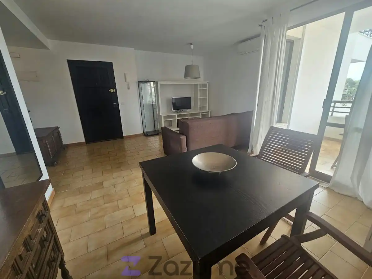 Sala de estar de Piso de alquiler en Calvià con Aire acondicionado, Calefacción y Terraza