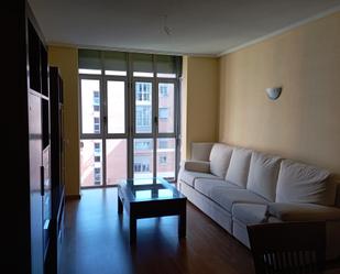 Living room of Flat to rent in  Madrid Capital  with Air Conditioner, Heating and Parquet flooring