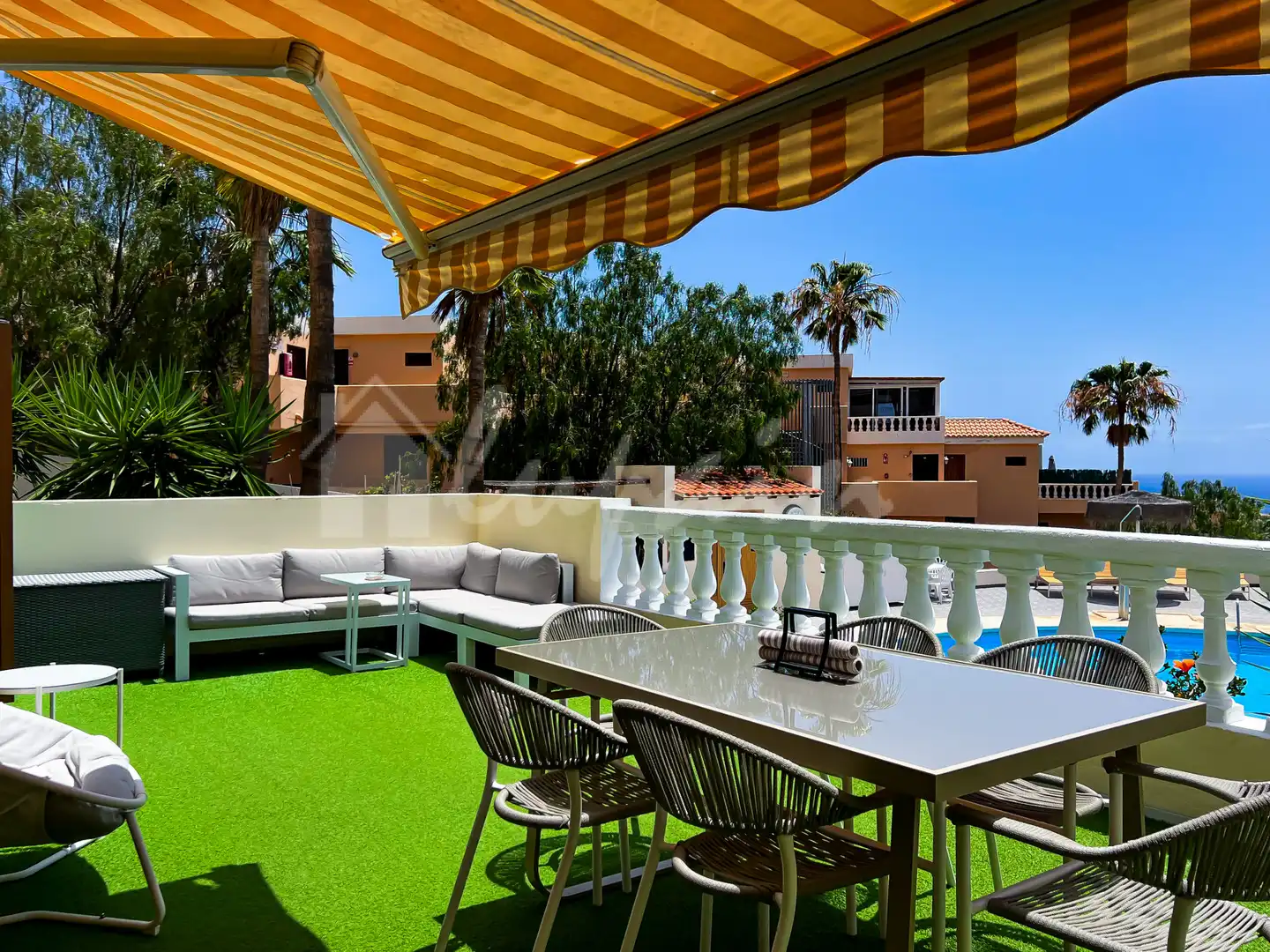 Terrasse von Wohnungen zum Verkauf in Adeje