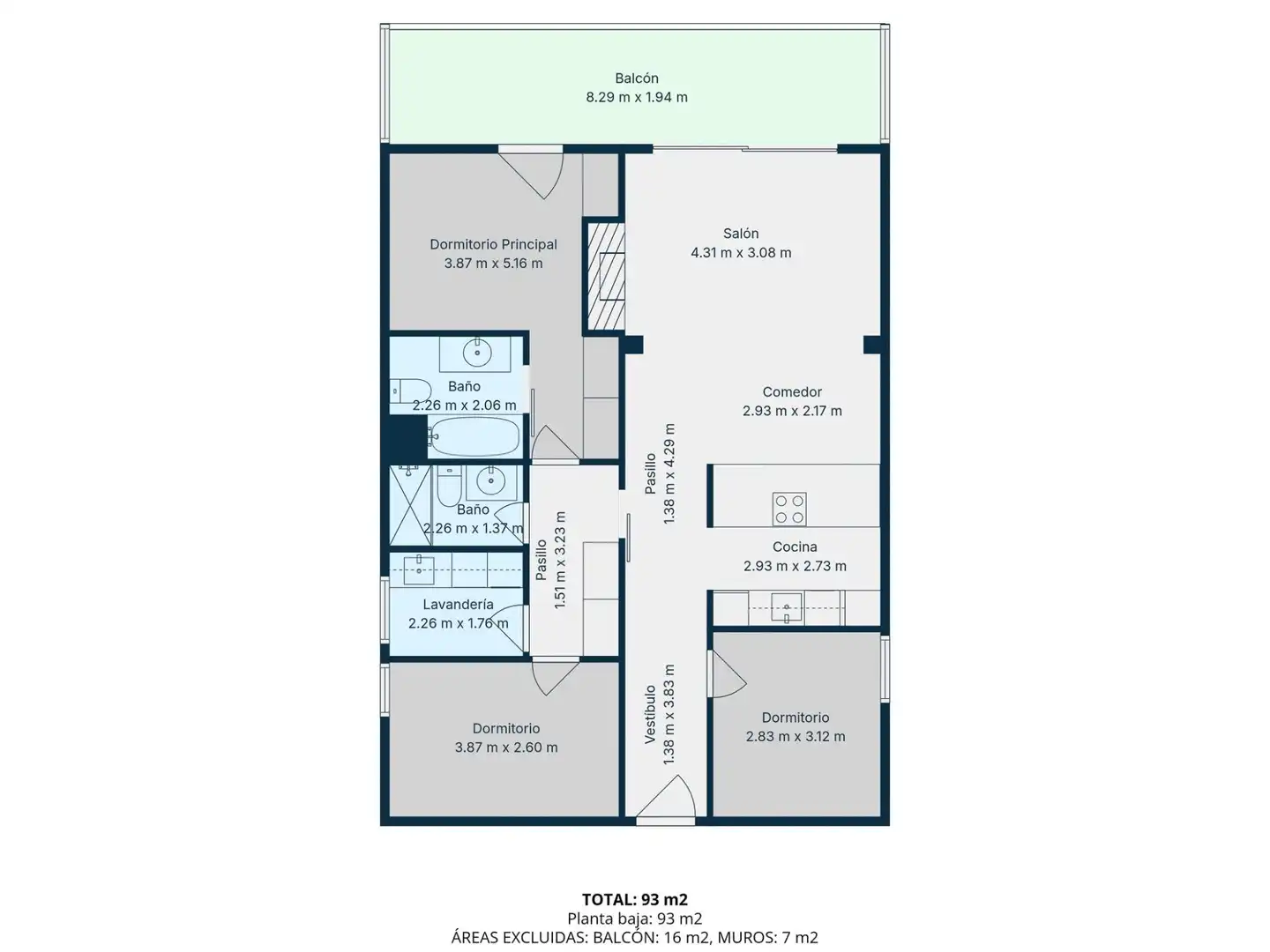 Appartement compact avec terrasse à vendre à Centre, imagen 41