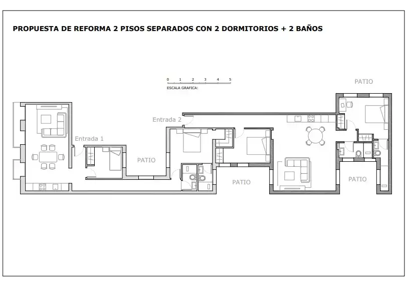 Piso en venta en Madrid con Aire acondicionado, Calefacción y Parquet