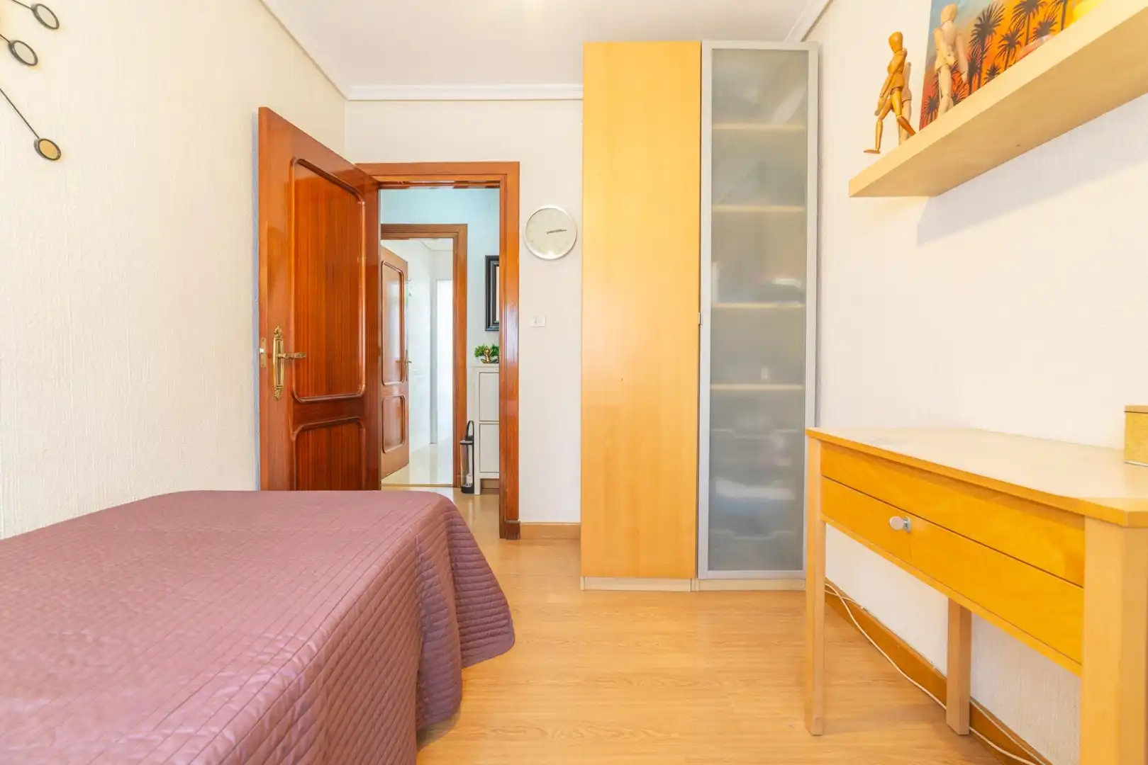 Bedroom of Flat for sale in San Javier  with Air Conditioner, Terrace and Furnished