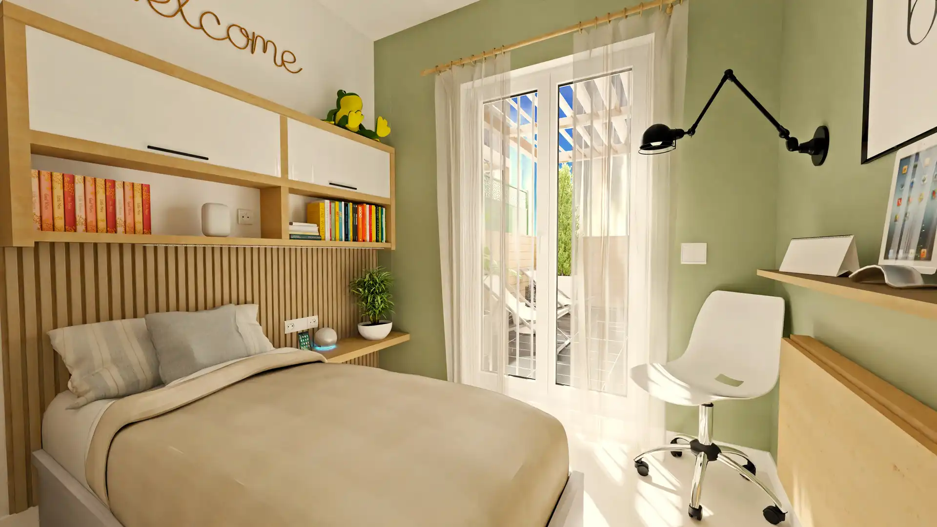 Habitación de Dúplex en venta en Olivares con Alarma