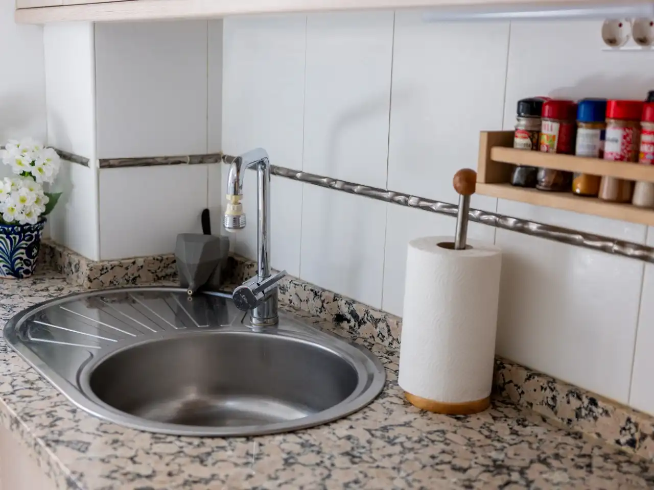 Kitchen of Flat for sale in Maracena  with Air Conditioner, Terrace and Balcony