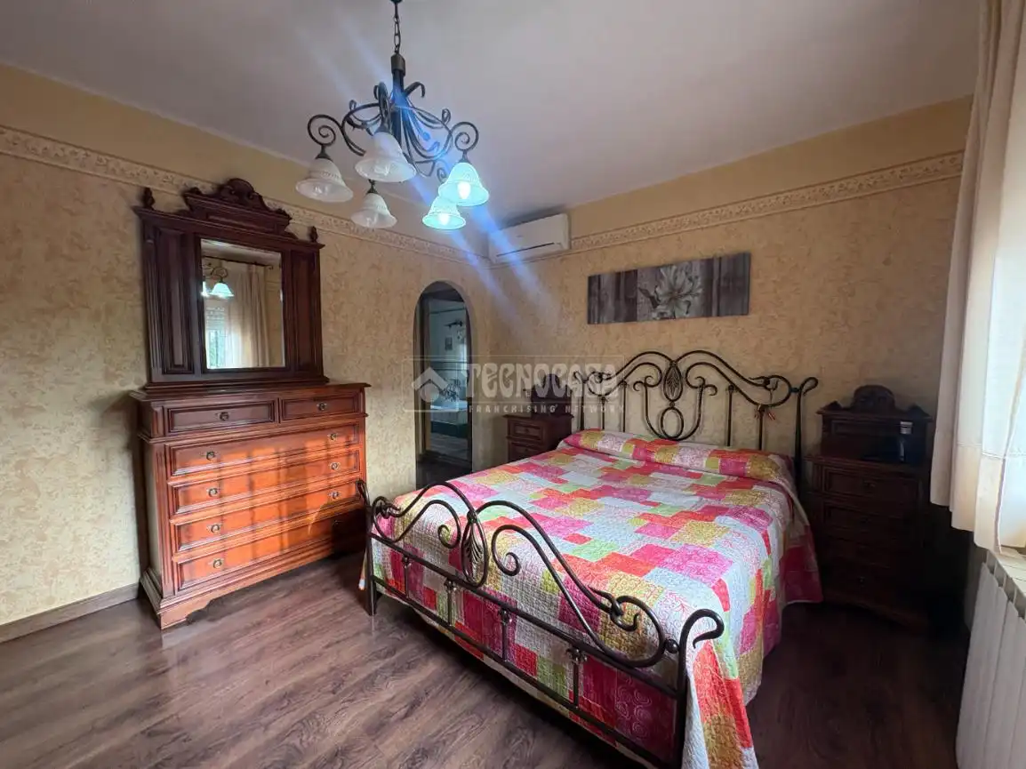 Schlafzimmer von Haus oder Chalet zum Verkauf in El Álamo mit Klimaanlage, Heizung und Privatgarten