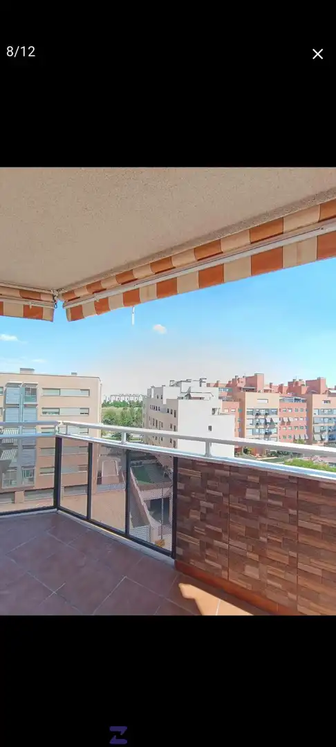 Balcony of Flat for rent in Getafe  with Terrace, Oven and Washing machine