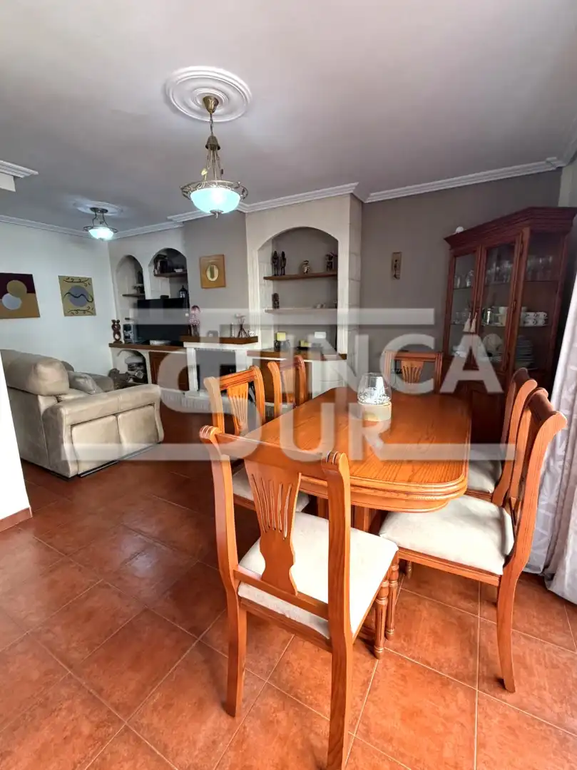 Comedor de Casa adosada en venta en Roquetas de Mar con Aire acondicionado, Calefacción y Terraza