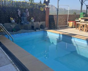 Swimming pool of House or chalet for sale in Esparreguera  with Air Conditioner, Terrace and Swimming Pool