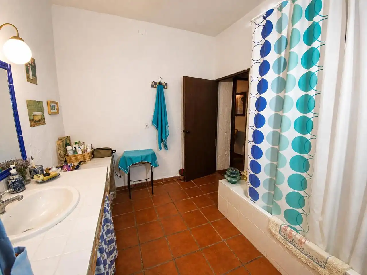 Bany de Finca rústica en venda en Guareña amb Jardí privat, Terrassa i Piscina