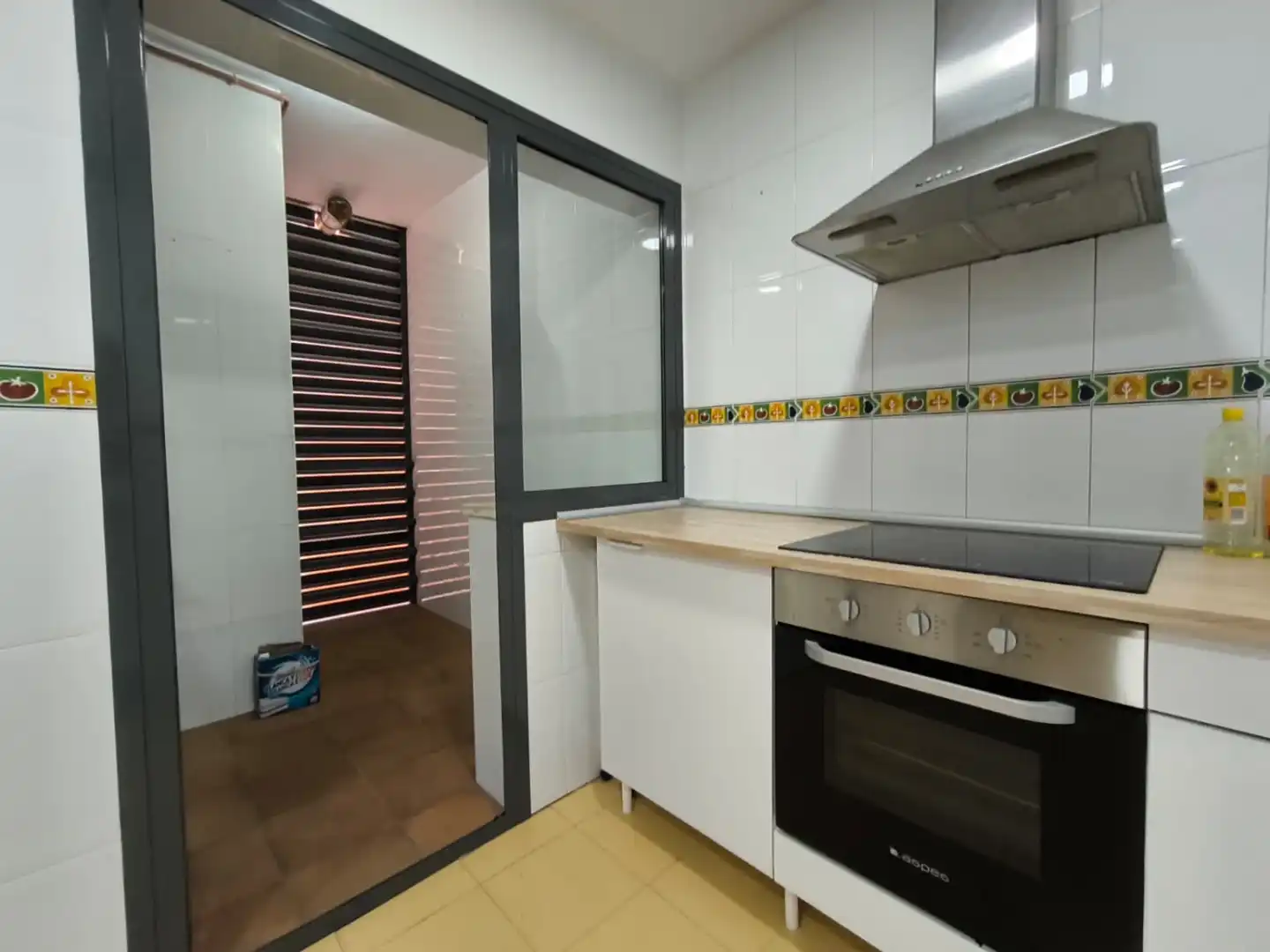 Kitchen of Flat for rent in Murcia  with Air Conditioner, Furnished and Washing machine