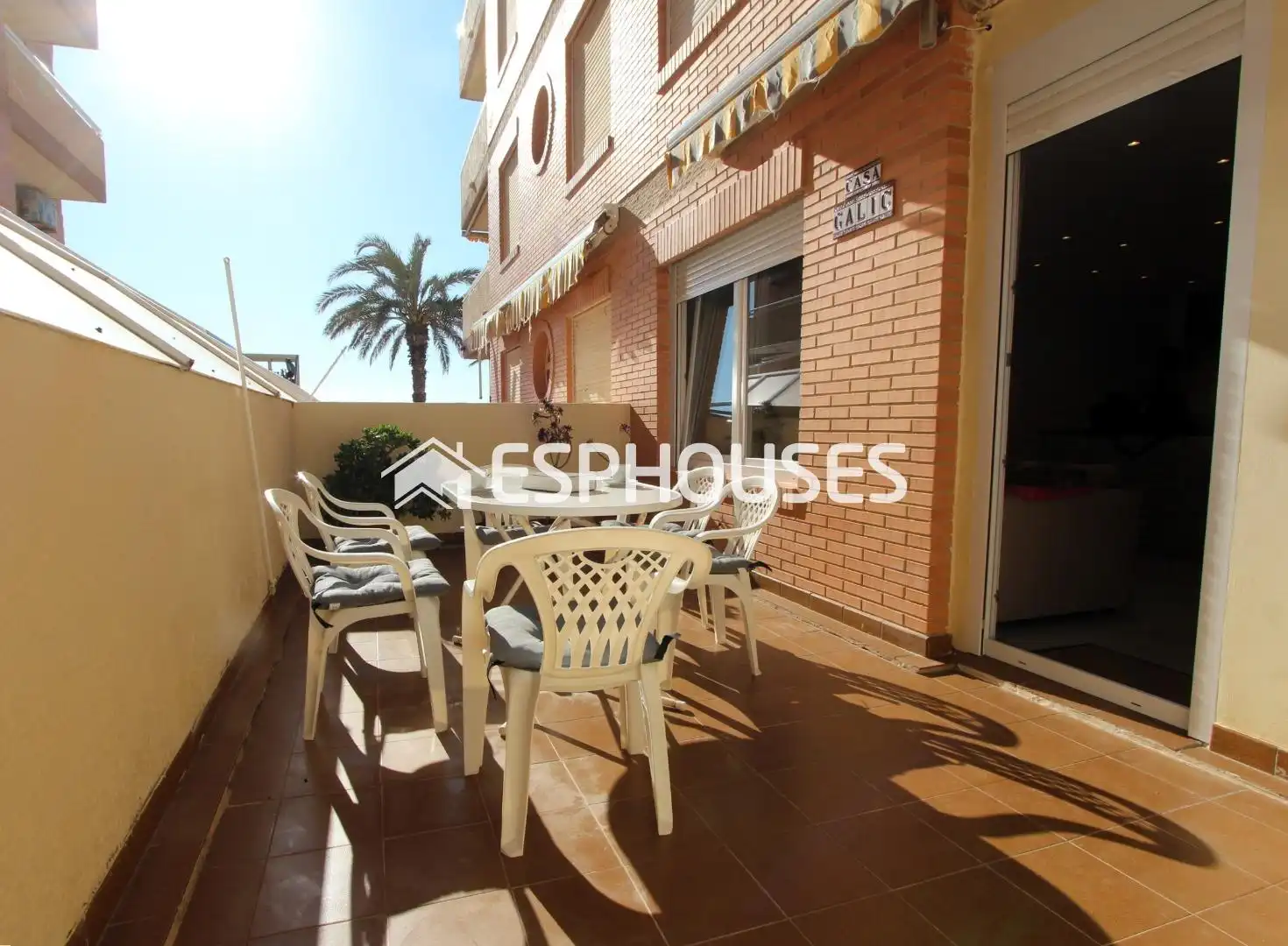 Terraza de Apartamento en venta en Guardamar del Segura con Aire acondicionado, Terraza y Amueblado
