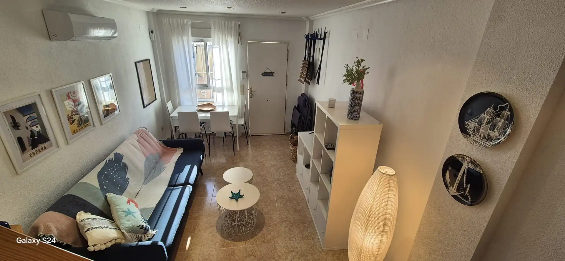 Sala d'estar de Casa o xalet de lloguer en Santa Pola amb Aire condicionat, Calefacció i Terrassa