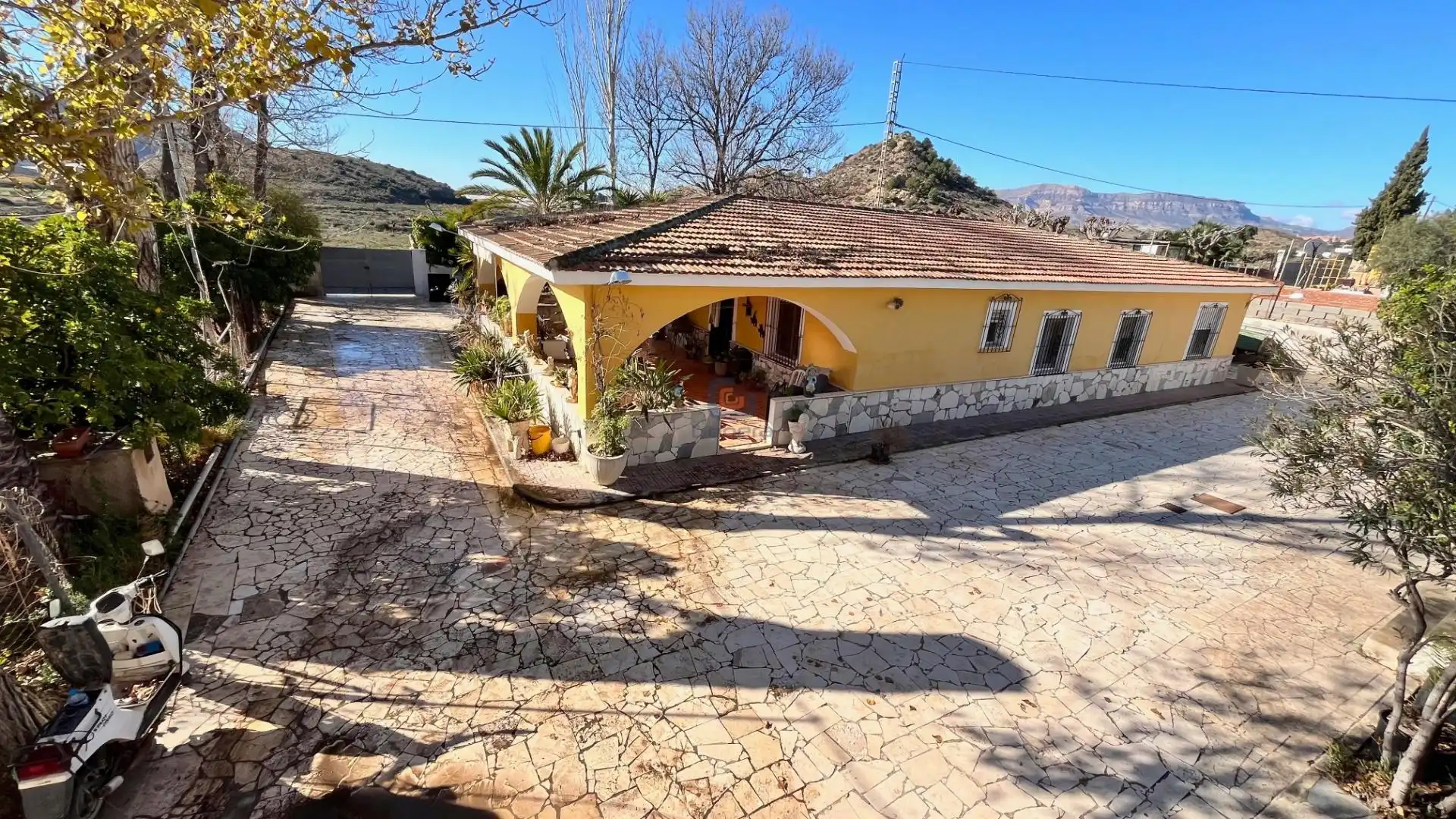 Exterior view of Houses for sale in Agost  with Air Conditioner, Terrace and Storage room