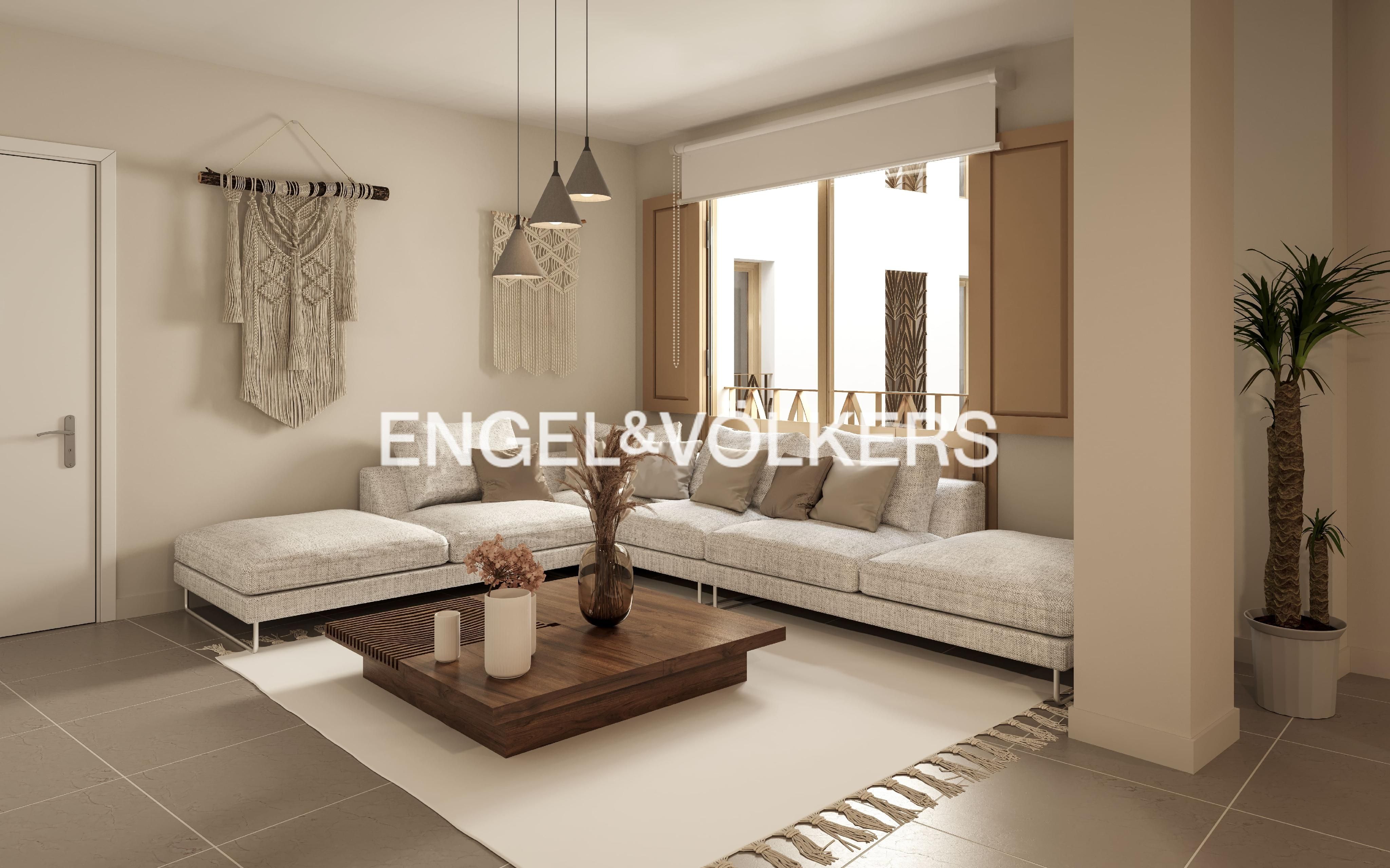 Sala d'estar de Apartament en venda en  Cádiz Capital amb Aire condicionat i Calefacció