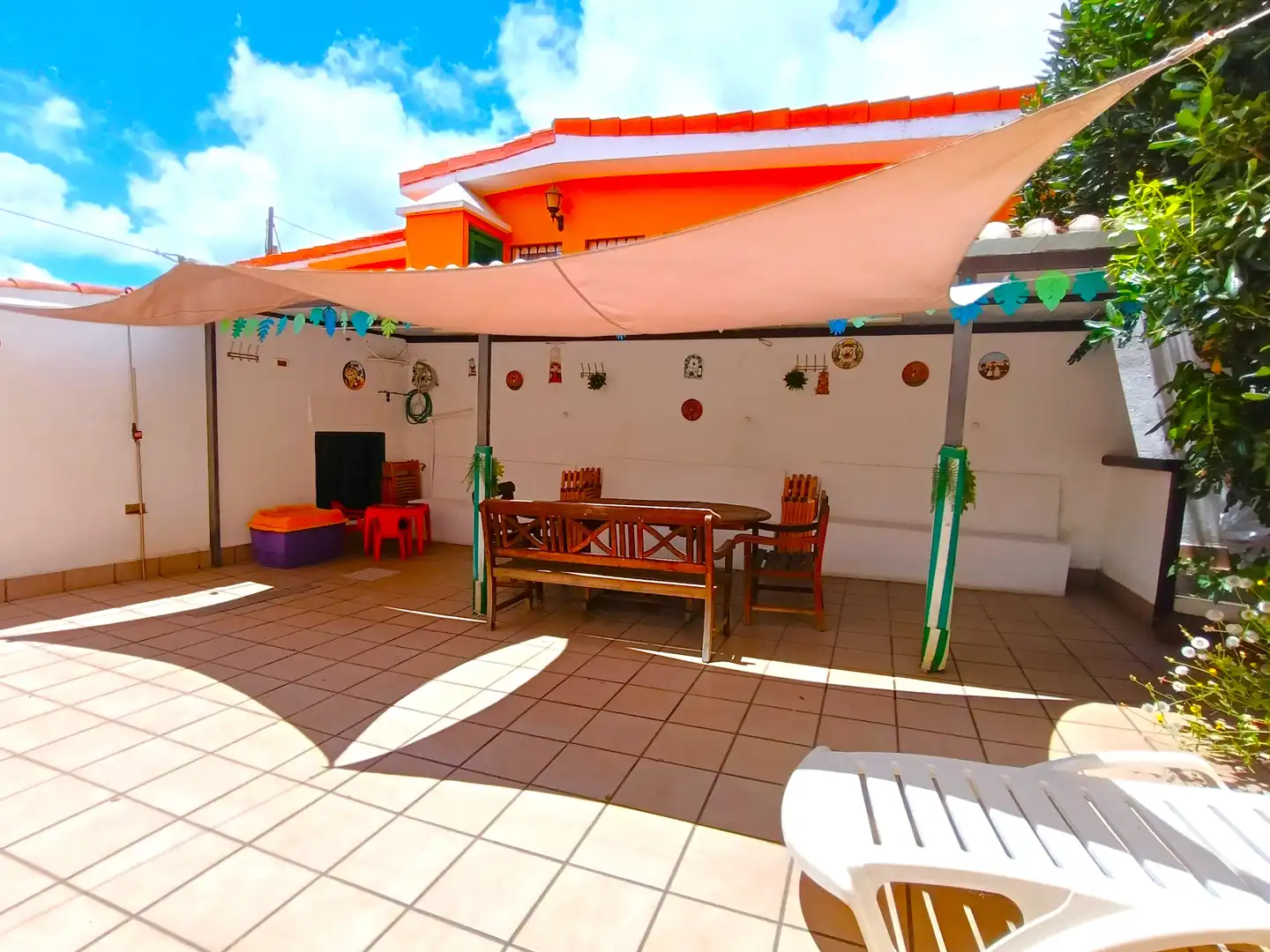 Terrasse von Haus oder Chalet zum Verkauf in San Cristóbal de la Laguna mit Privatgarten und Abstellraum