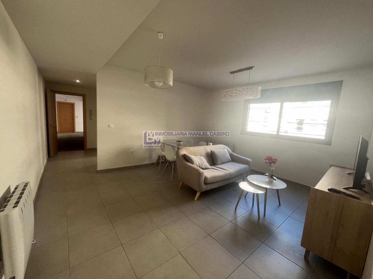 Sala de estar de Piso en venta en Cáceres Capital con Calefacción, Terraza y Amueblado