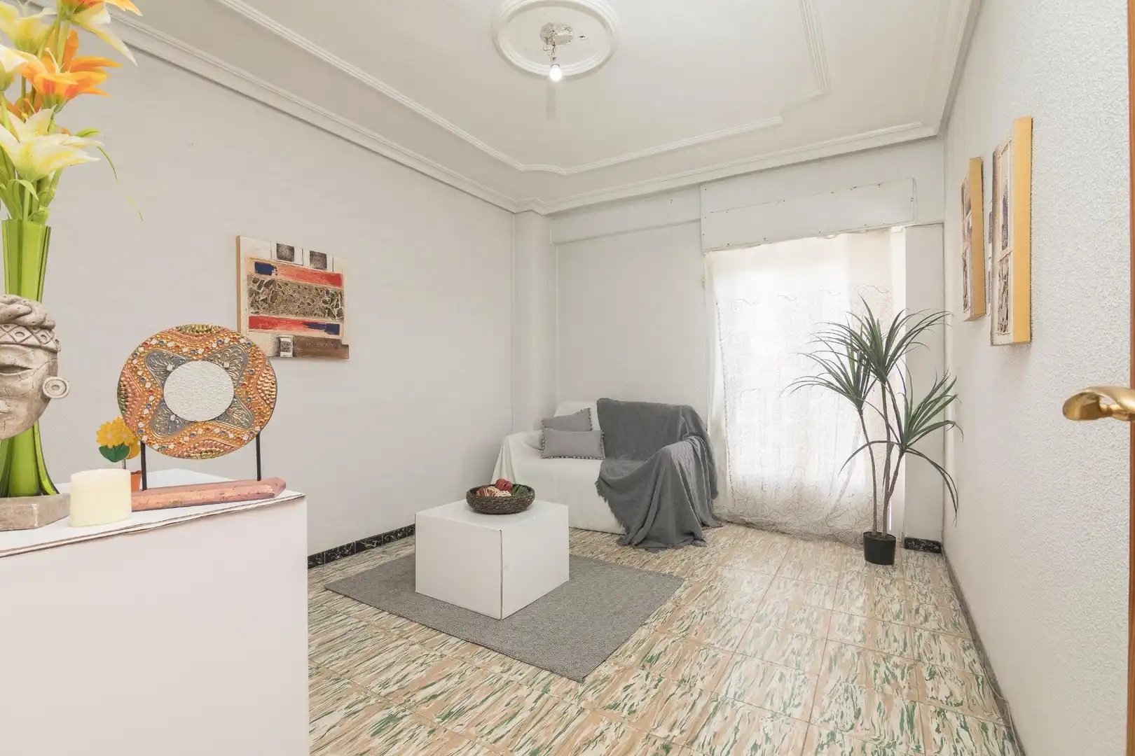 Living room of Flat for sale in Elche / Elx  with Balcony
