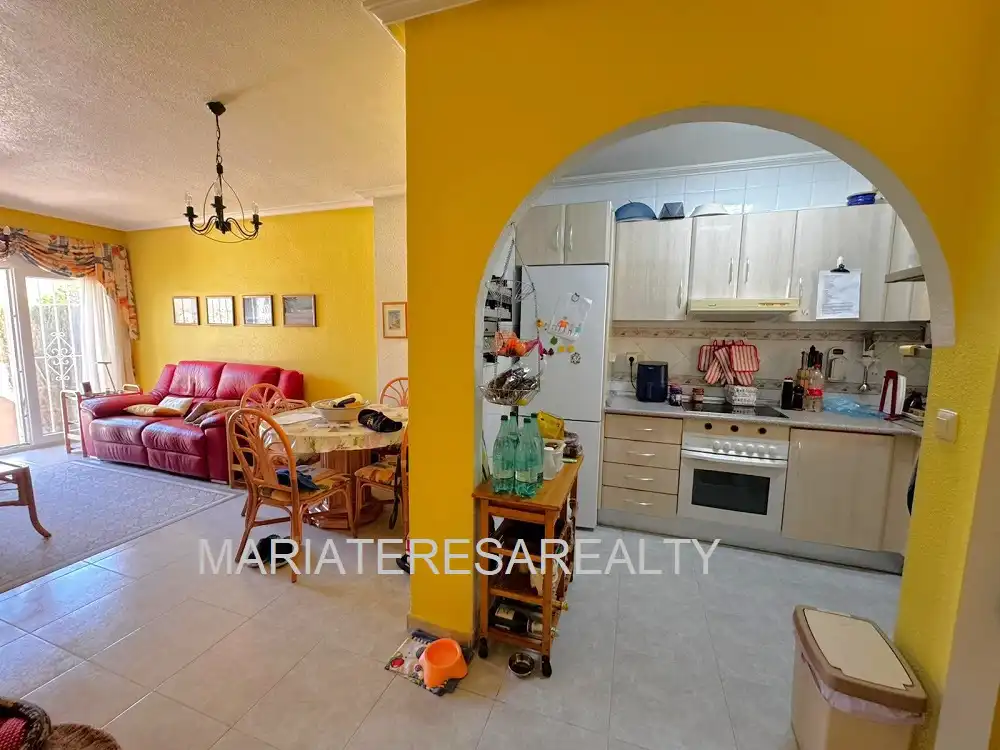 Cocina de Planta baja en venta en Los Alcázares con Aire acondicionado, Jardín privado y Terraza