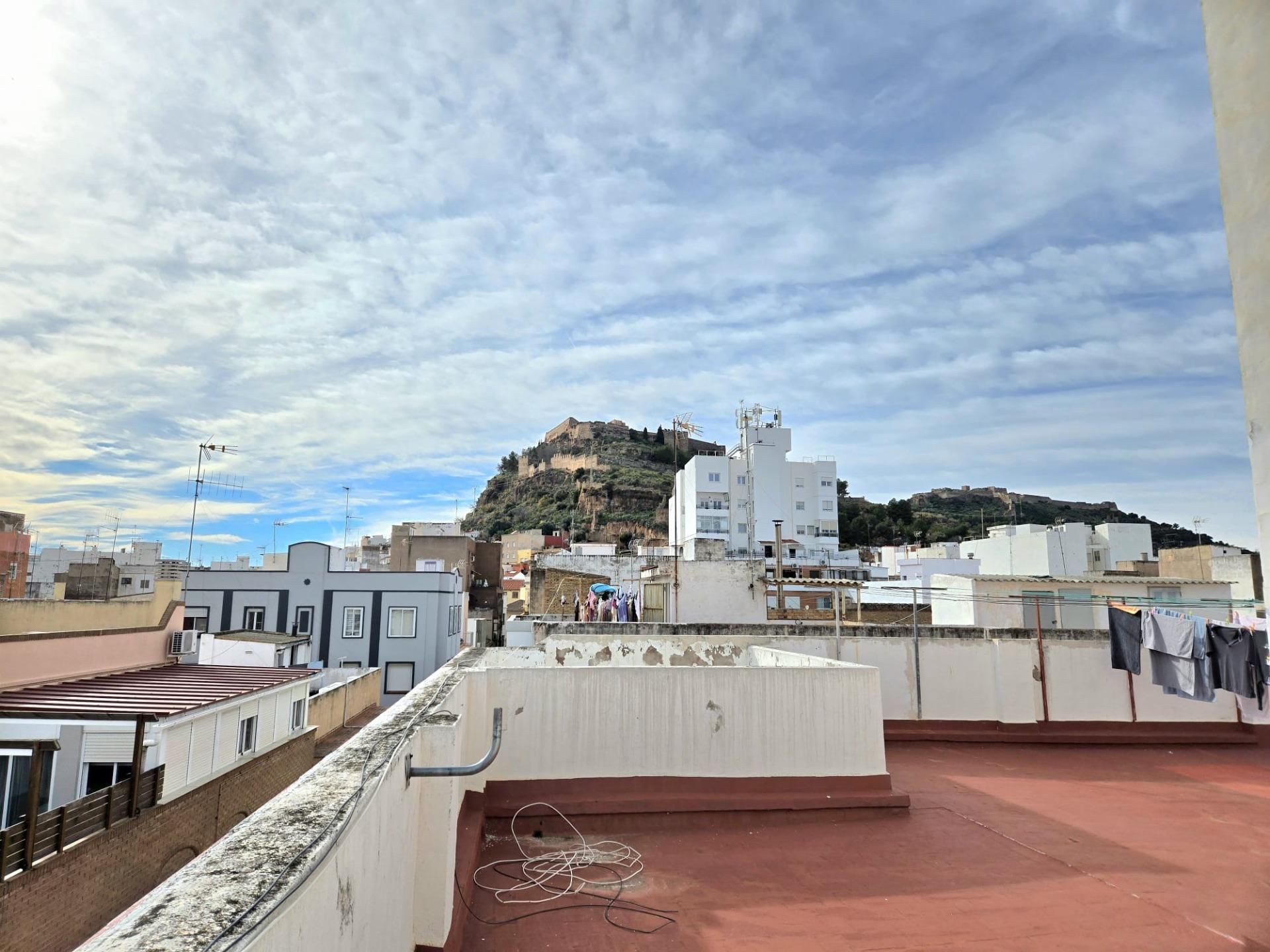 Exterior view of Flat for sale in Sagunto / Sagunt  with Air Conditioner, Terrace and Storage room