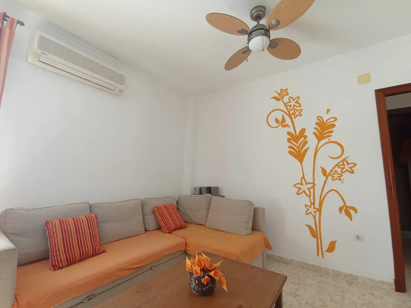 Sala de estar de Piso en venta en Chipiona con Calefacción