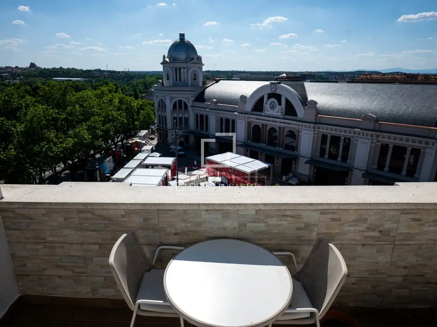 Terrasse von Dachboden zur Miete in Madrid mit Klimaanlage, Heizung und Terrasse