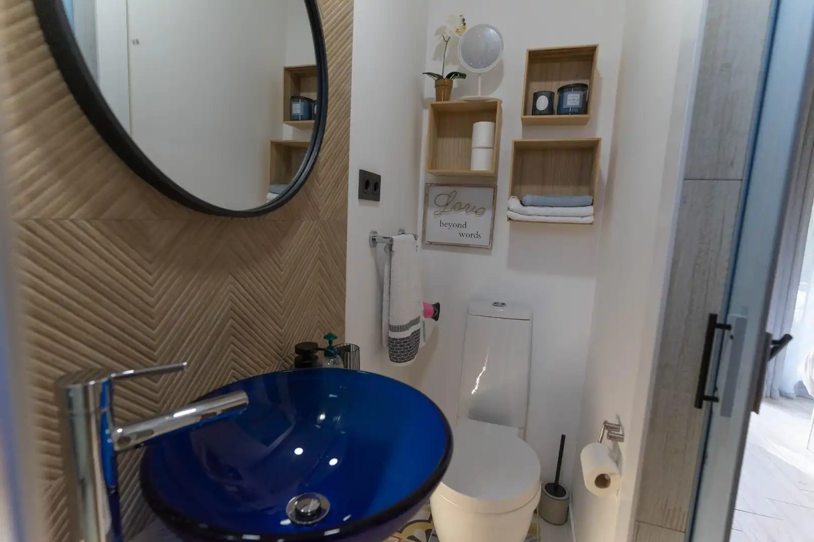 Bathroom of Detached homes for rent in Riogordo  with Air Conditioner, Private garden and Terrace