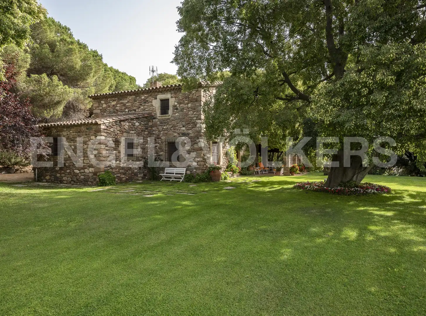 Garten von Country house zum Verkauf in La Garriga mit Heizung und Schwimmbad