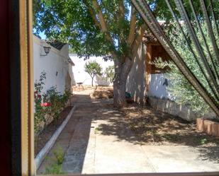 Exterior view of House or chalet for sale in Alija del Infantado  with Private garden, Parquet flooring and Terrace