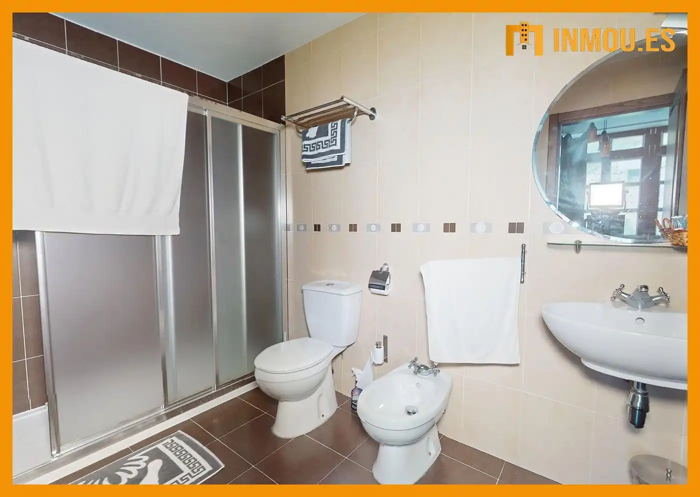 Badezimmer von Haus oder Chalet zum Verkauf in O Irixo mit Heizung