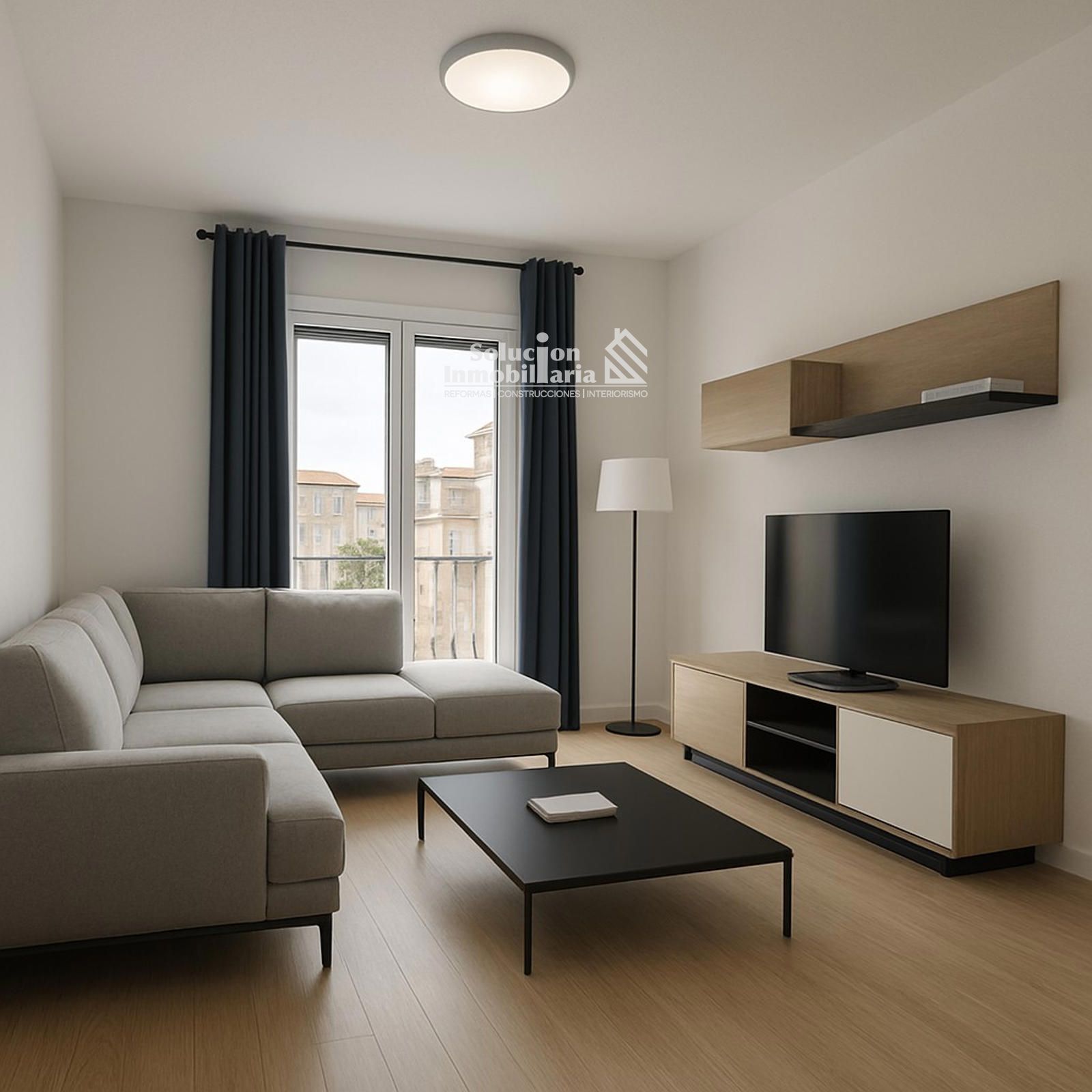 Sala de estar de Piso en venta en Salamanca Capital con Calefacción, Terraza y Amueblado