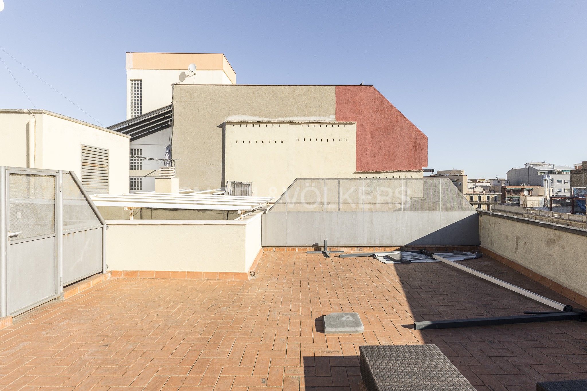 Terrace of Apartment for sale in  Barcelona Capital  with Air Conditioner, Heating and Parquet flooring