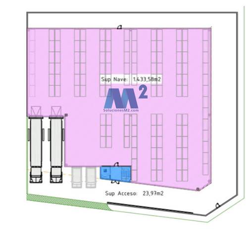 Nave industrial en Alquiler en Los Berrocales