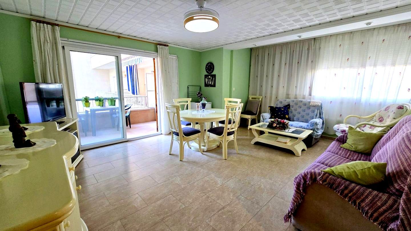 Bedroom of Apartment to rent in Gandia  with Air Conditioner, Terrace and Furnished