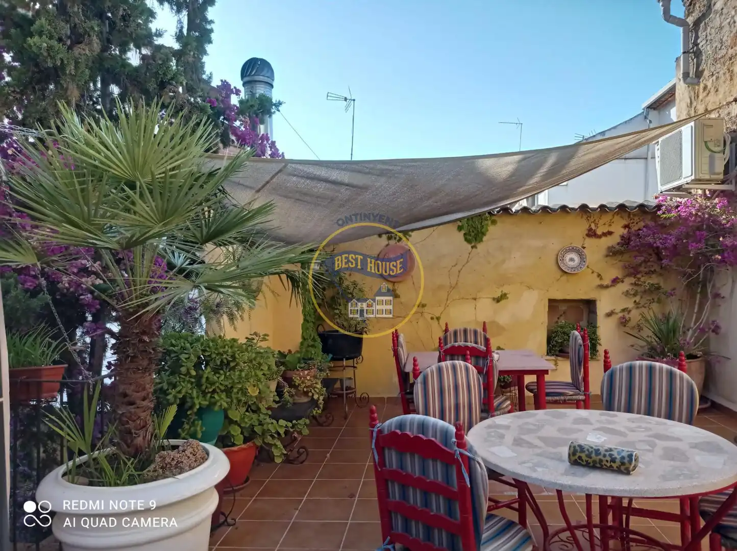 Terrassa de Casa o xalet en venda en Albaida amb Aire condicionat, Calefacció i Terrassa
