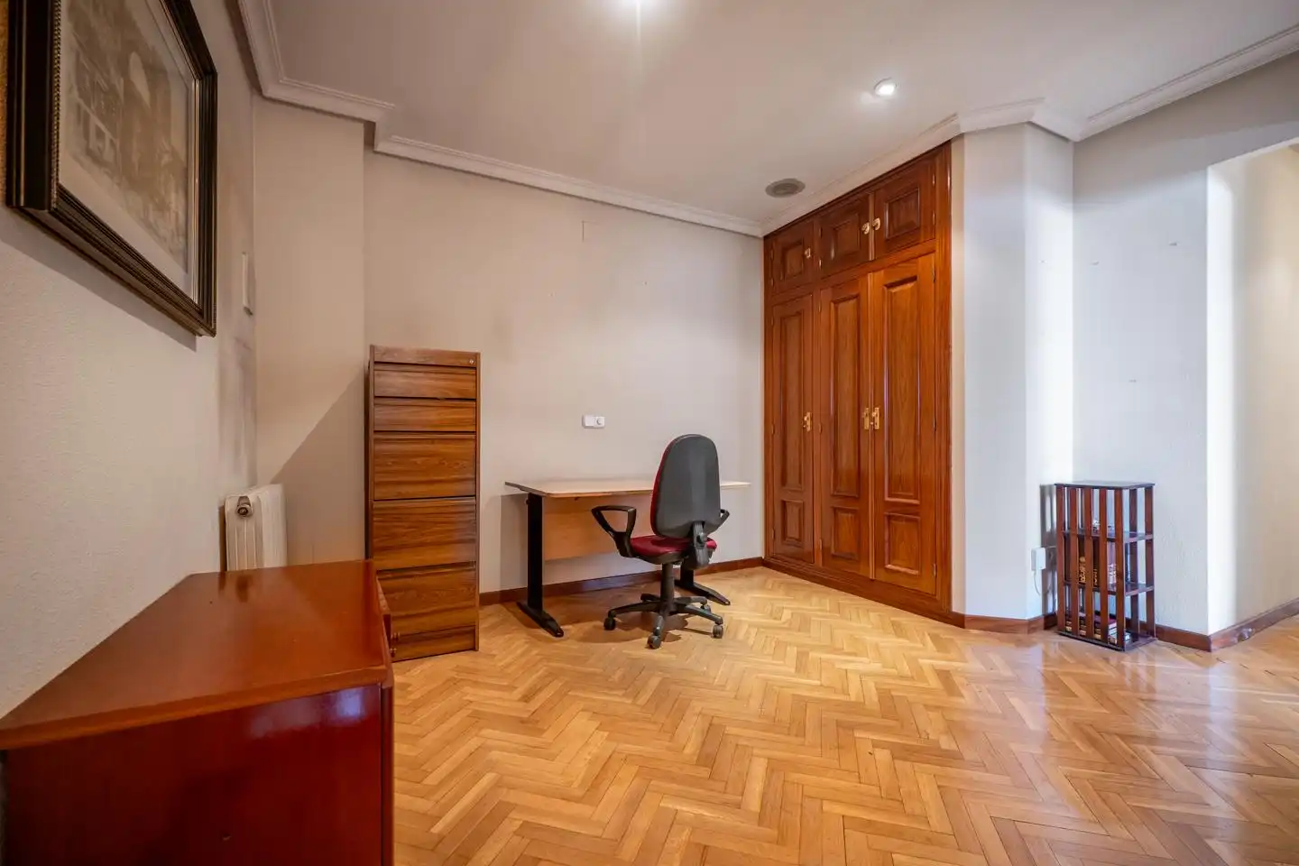 Schlafzimmer von Wohnung zum Verkauf in Ávila mit Klimaanlage, Parkett und Terrasse