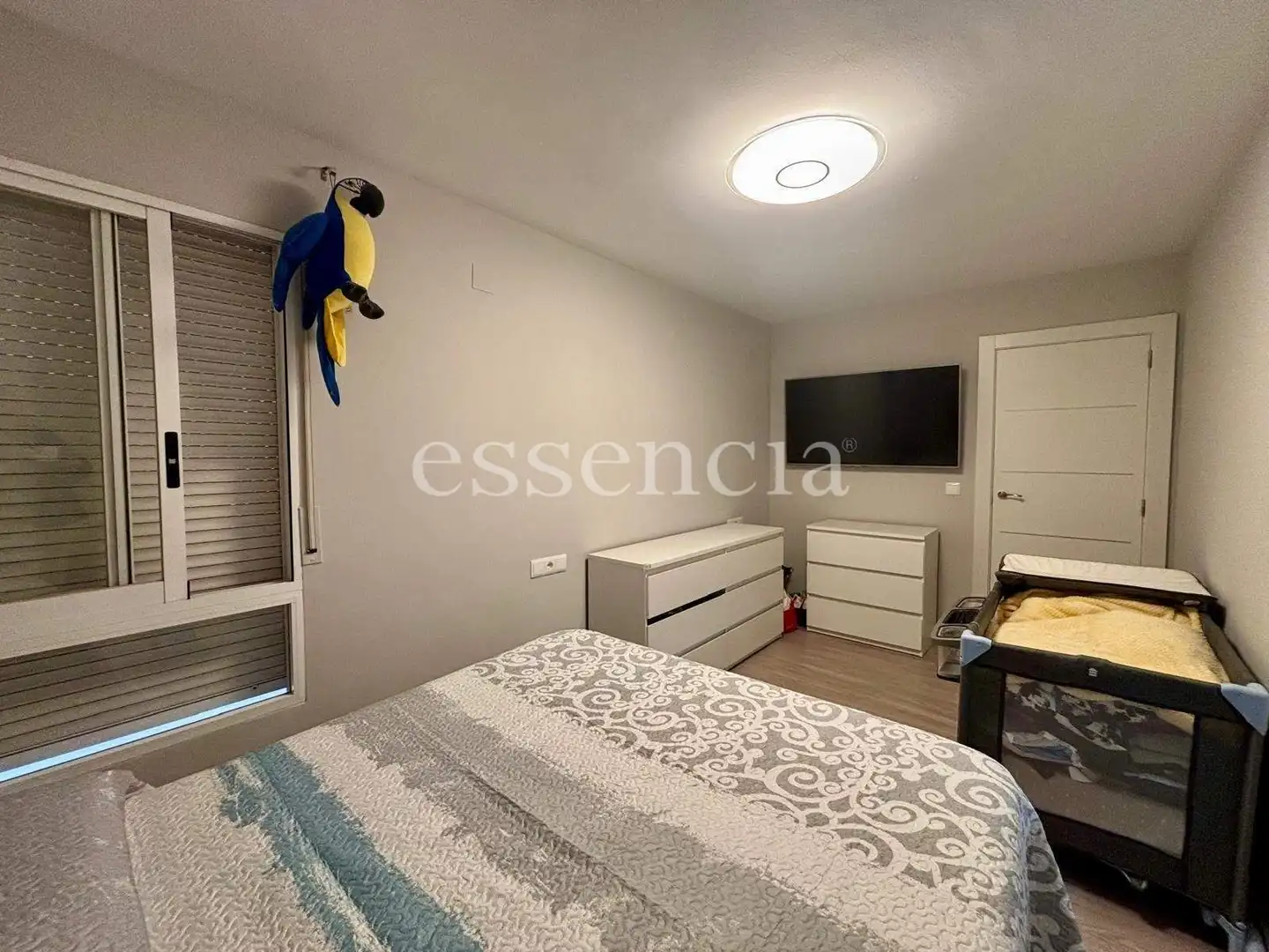Bedroom of Flat for sale in Gandia  with Air Conditioner and Balcony