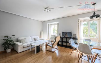 Living room of Flat to rent in  Madrid Capital  with Air Conditioner