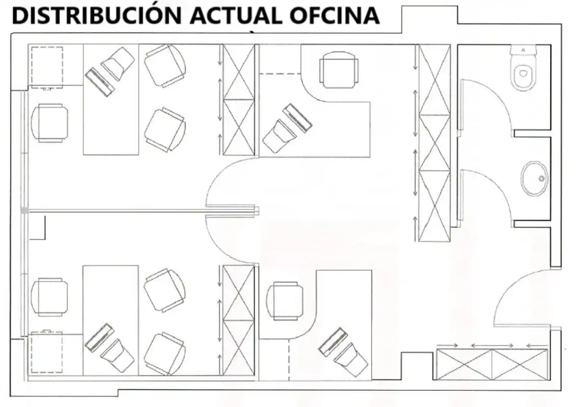Oficina de lloguer en Alcalá de Henares amb Calefacció