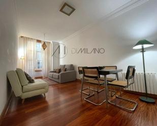 Living room of Apartment to rent in Vigo   with Heating, Parquet flooring and Storage room