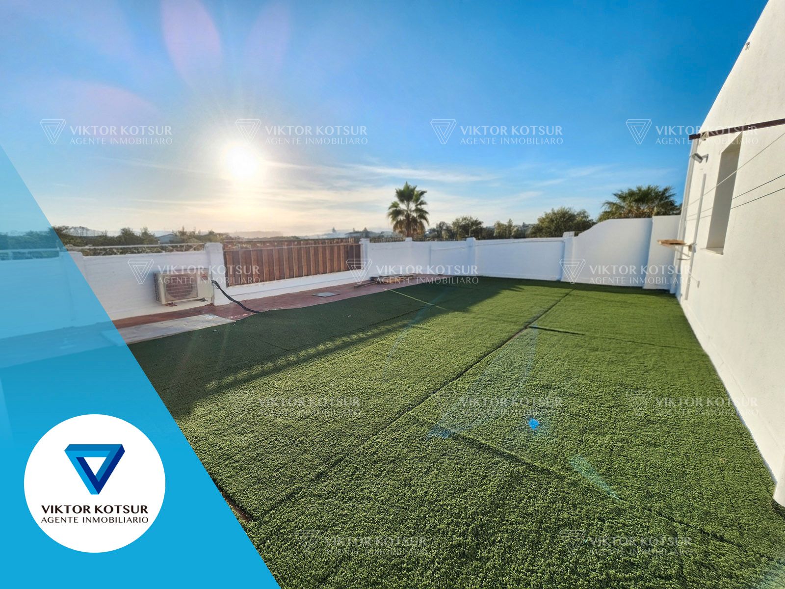 Terraza de Dúplex en venta en Roquetas de Mar con Aire acondicionado, Parquet y Terraza