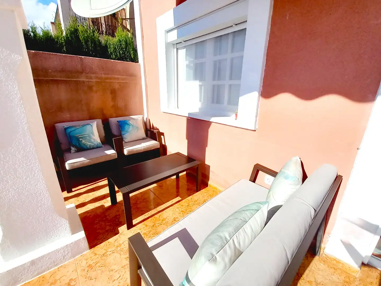 Terrace of Houses for sale in L'Alfàs del Pi  with Air Conditioner, Private garden and Terrace