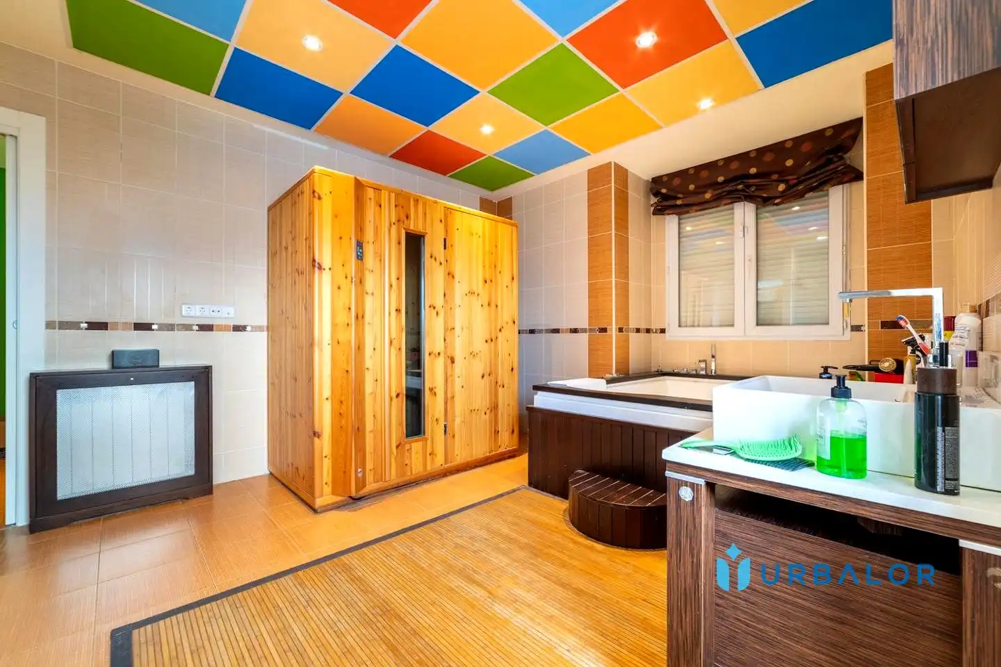 Badezimmer von Haus oder Chalet zum Verkauf in Illescas mit Klimaanlage, Heizung und Privatgarten