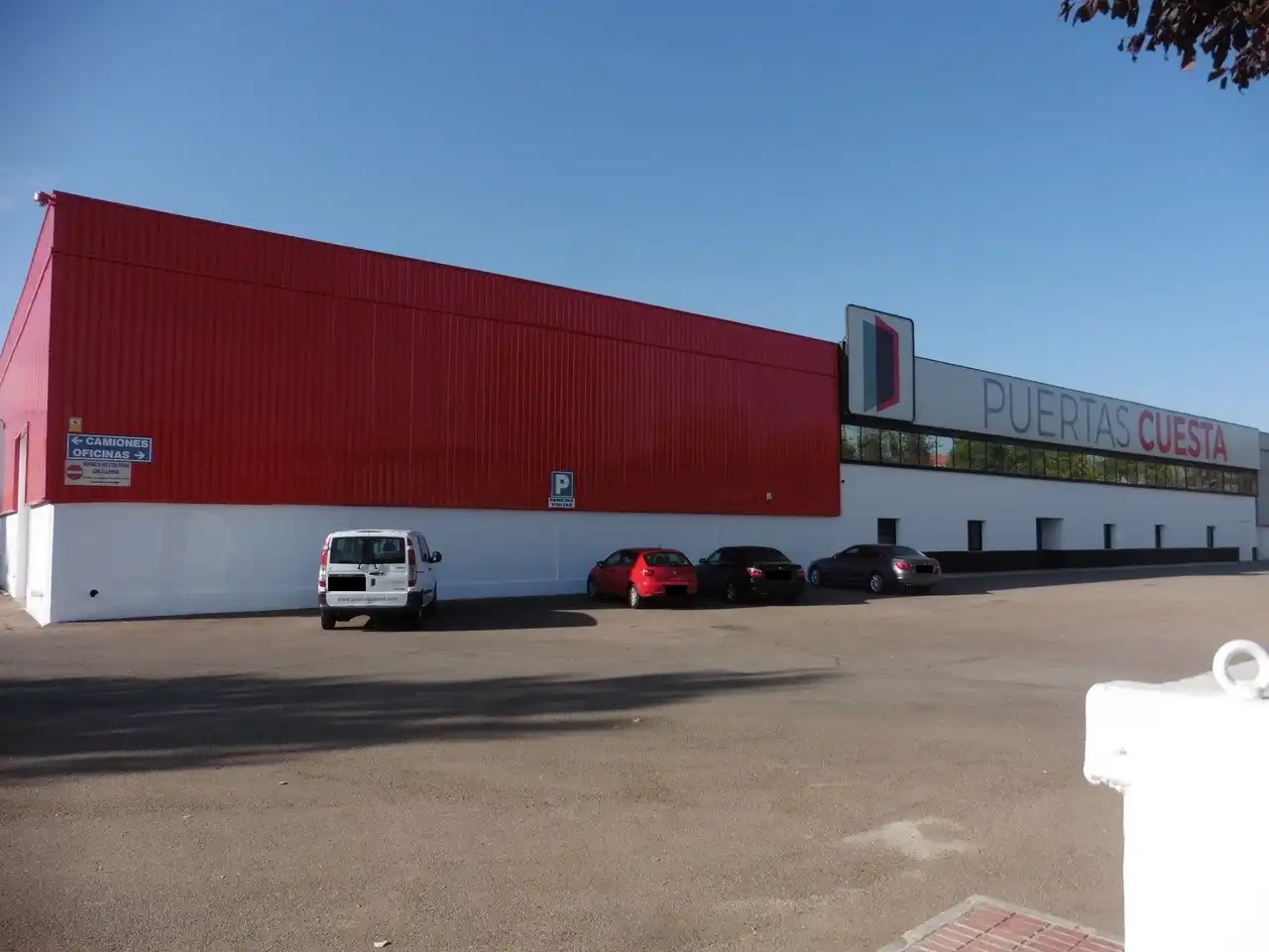 Vista exterior de Nave industrial en venta en Villacañas