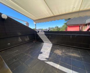 Terrace of Flat to rent in Las Rozas de Madrid  with Air Conditioner, Terrace and Swimming Pool