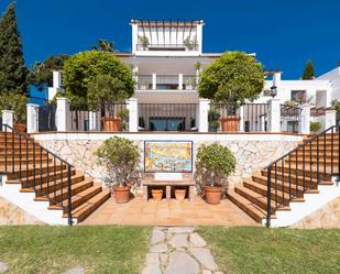 Exterior view of House or chalet for sale in Málaga Capital  with Air Conditioner, Private garden and Terrace