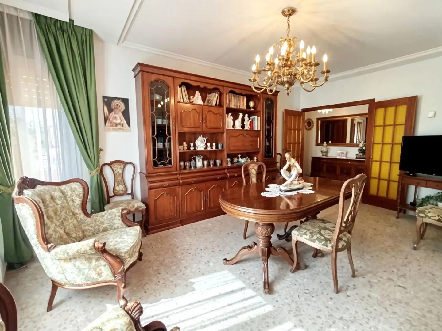 Dining room of Flat for sale in La Roda  with Heating, Terrace and Storage room
