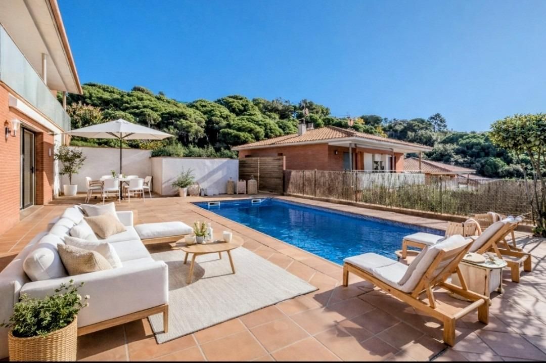 Jardí de Casa adosada en venda en Sant Pol de Mar amb Calefacció, Jardí privat i Terrassa