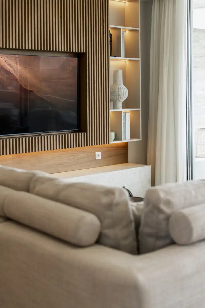 Sala de estar de Planta baja en venta en Marbella con Aire acondicionado, Jardín privado y Terraza
