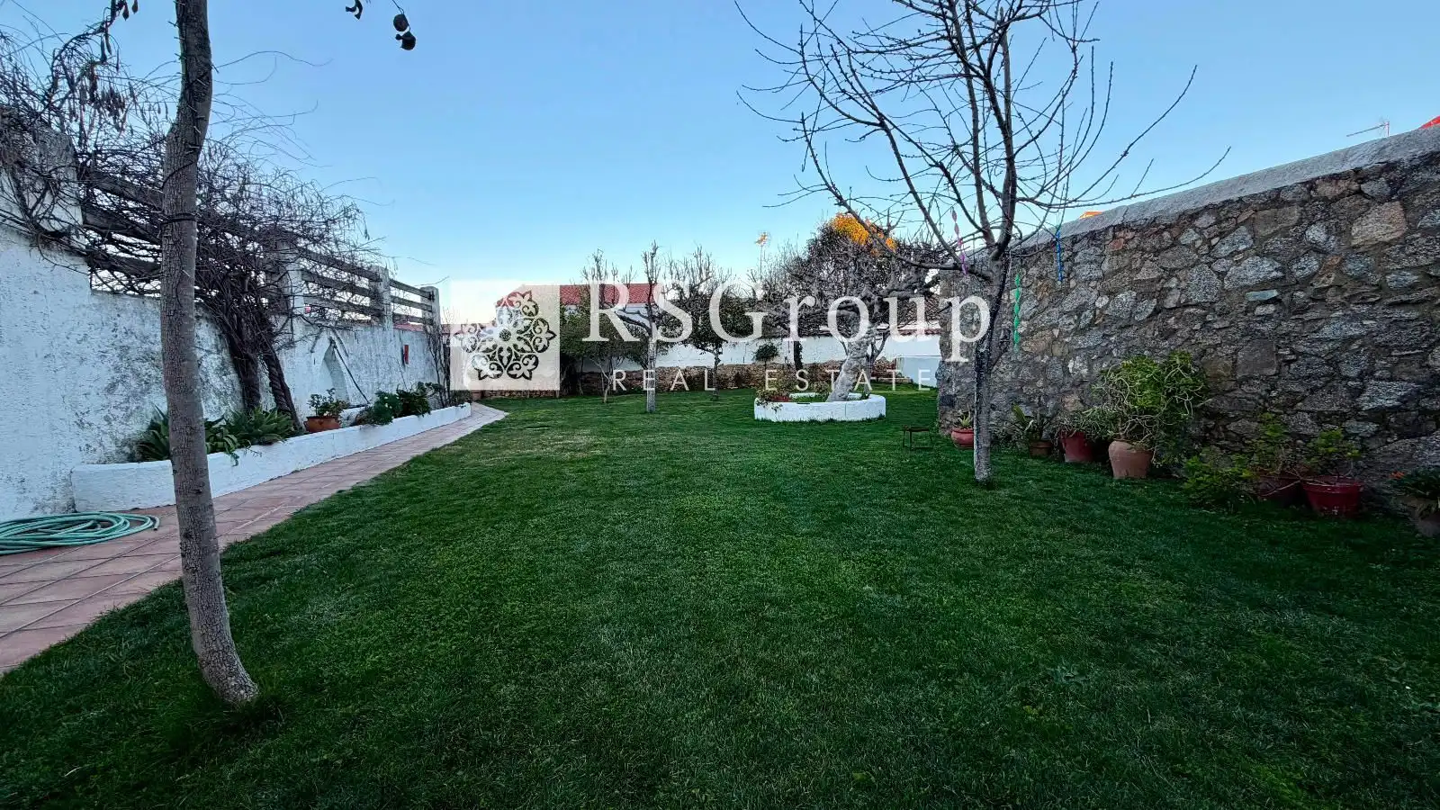 Jardín de Casa o chalet en venta en Santa Olalla del Cala con Aire acondicionado, Jardín privado y Terraza