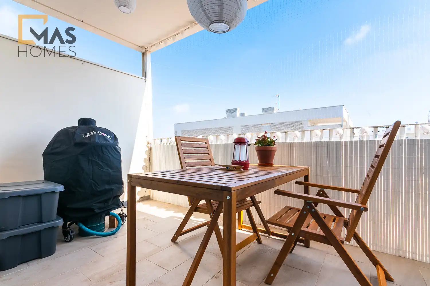 Terraza de Ático en venta en Salou con Aire acondicionado, Calefacción y Jardín privado